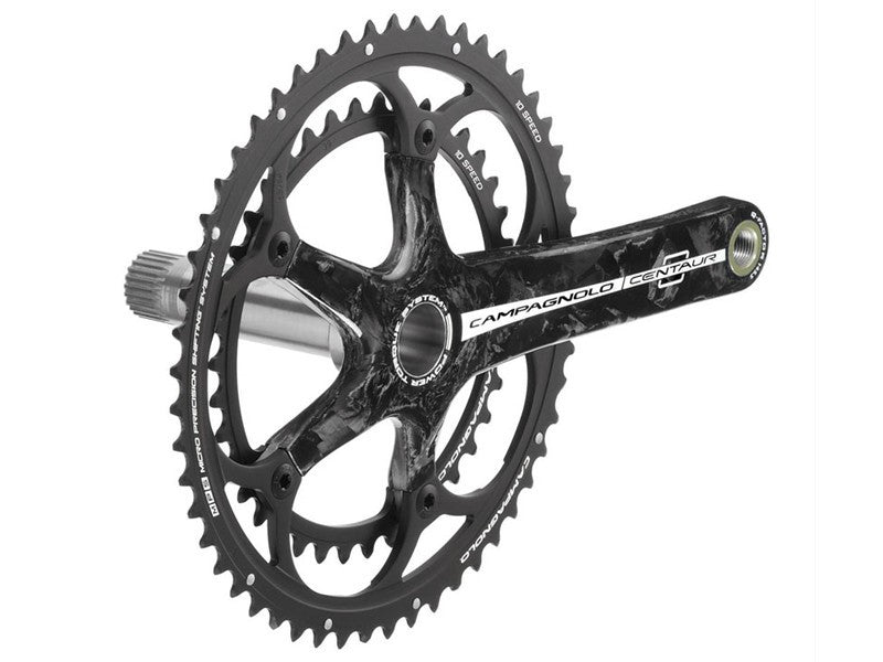 Campagnolo FC12 Centaur 10 Speed Carbon Power Torque Chainset In Black