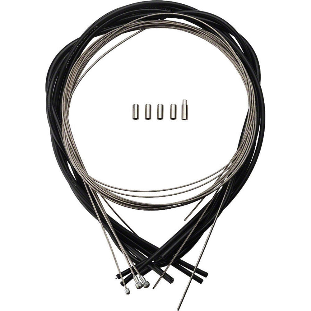 Gear and brake cable set