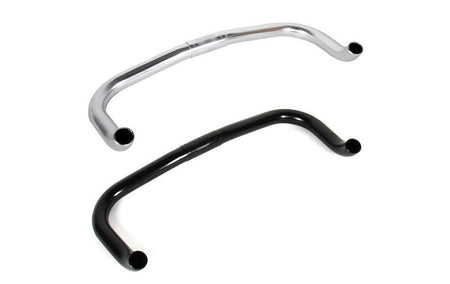 Nitto RB-002 Curved Bullhorn Handlebars | 26mm Clamp | Black or Silver