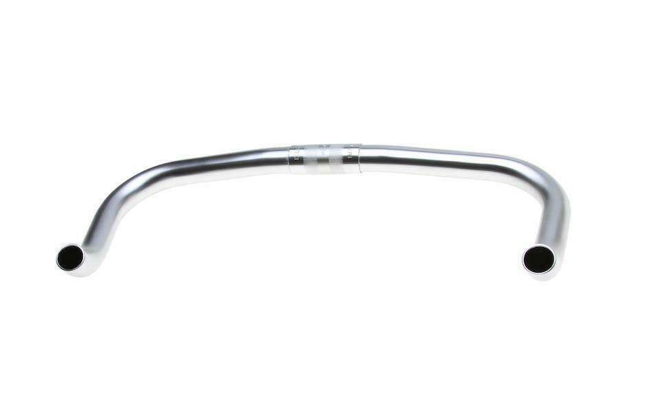 Nitto RB-002 Curved Bullhorn Handlebars | 26mm Clamp | Black or Silver
