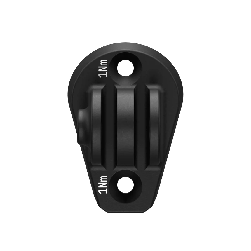 Hammerhead GoPro mount adapter for attaching accessories to 31.8mm mounting system.