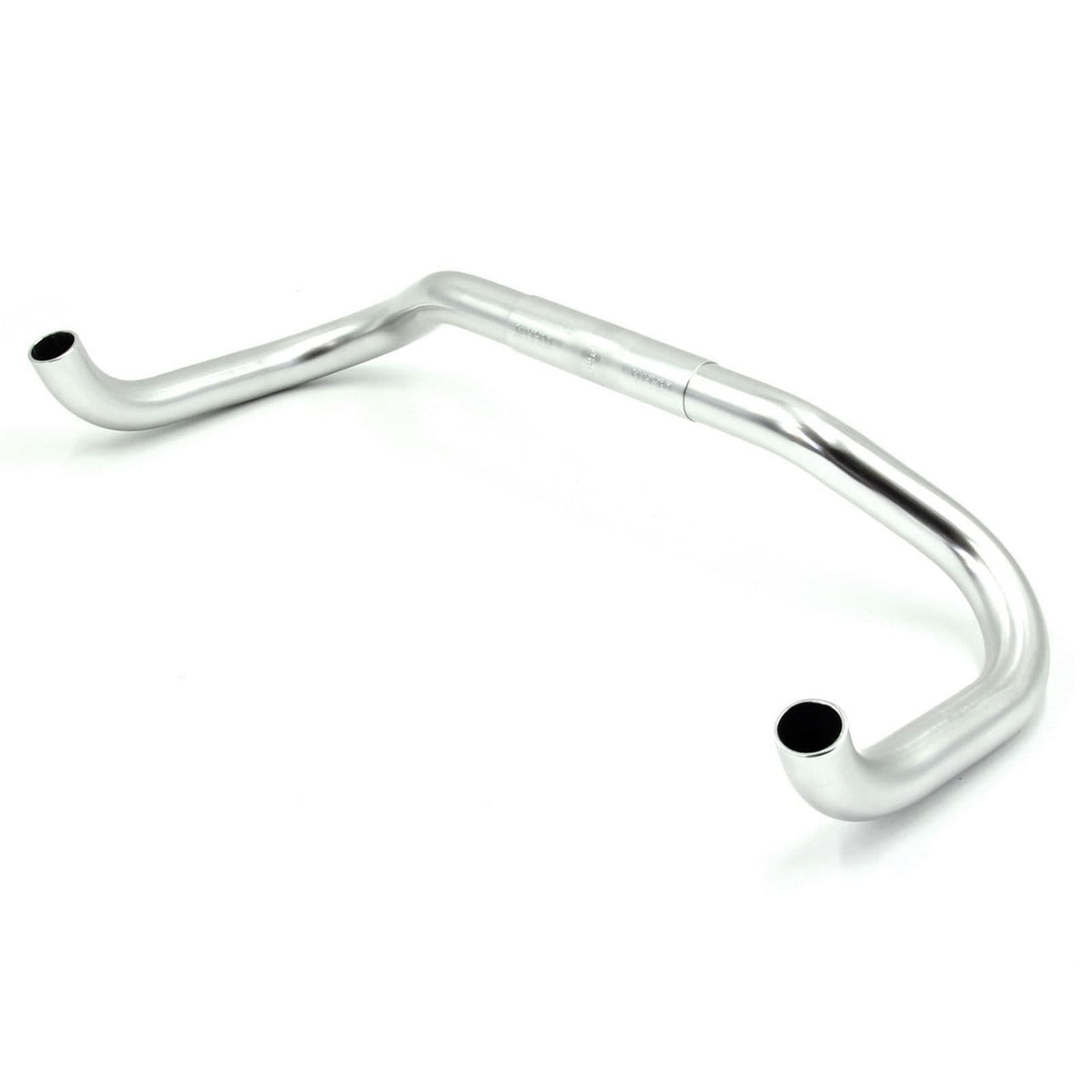 Nitto RB-030 Curved Bullhorn Handlebars | 25.4mm Clamp | Silver