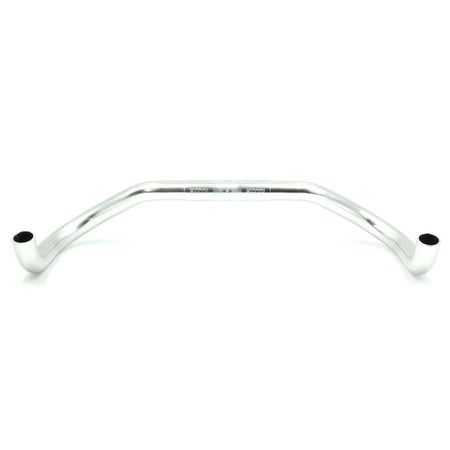 Nitto RB-030 Curved Bullhorn Handlebars | 25.4mm Clamp | Silver
