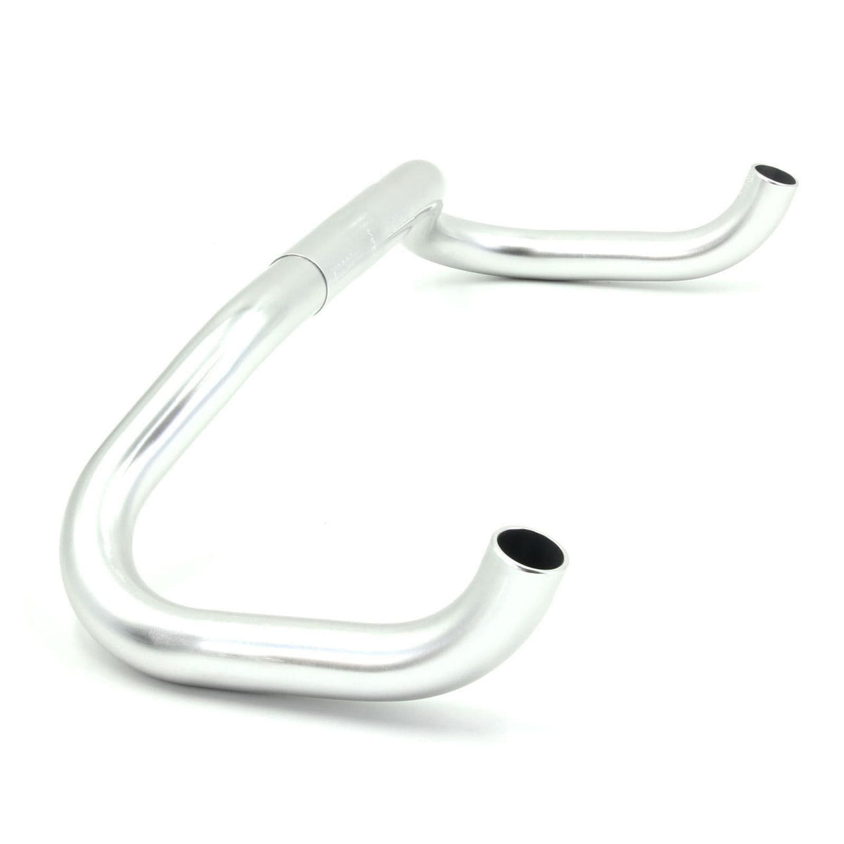 Nitto RB-030 Curved Bullhorn Handlebars | 25.4mm Clamp | Silver