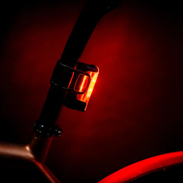 Lezyne Strip Drive Pro 400+ USB-C Charging Waterproof Rear Light