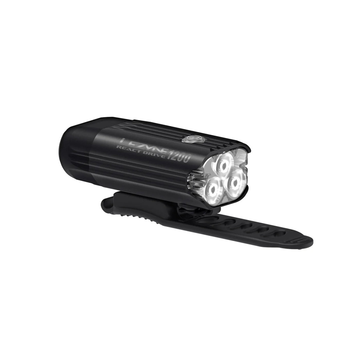 Lezyne React Drive LED Front Light Built In Rear-Facing Vehicle Alert Technology