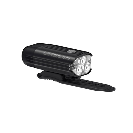 Lezyne React Drive LED Front Light Built In Rear-Facing Vehicle Alert Technology
