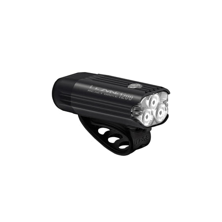 Lezyne React Drive LED Front Light Built In Rear-Facing Vehicle Alert Technology