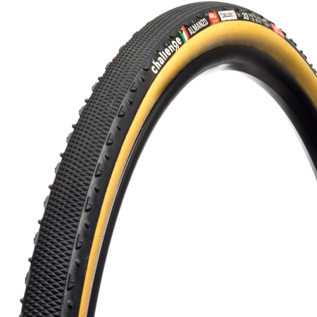 Challenge Almanzo Pro Tubeless Cyclocross/Gravel Tubular Tyre In Tan 700 x 33