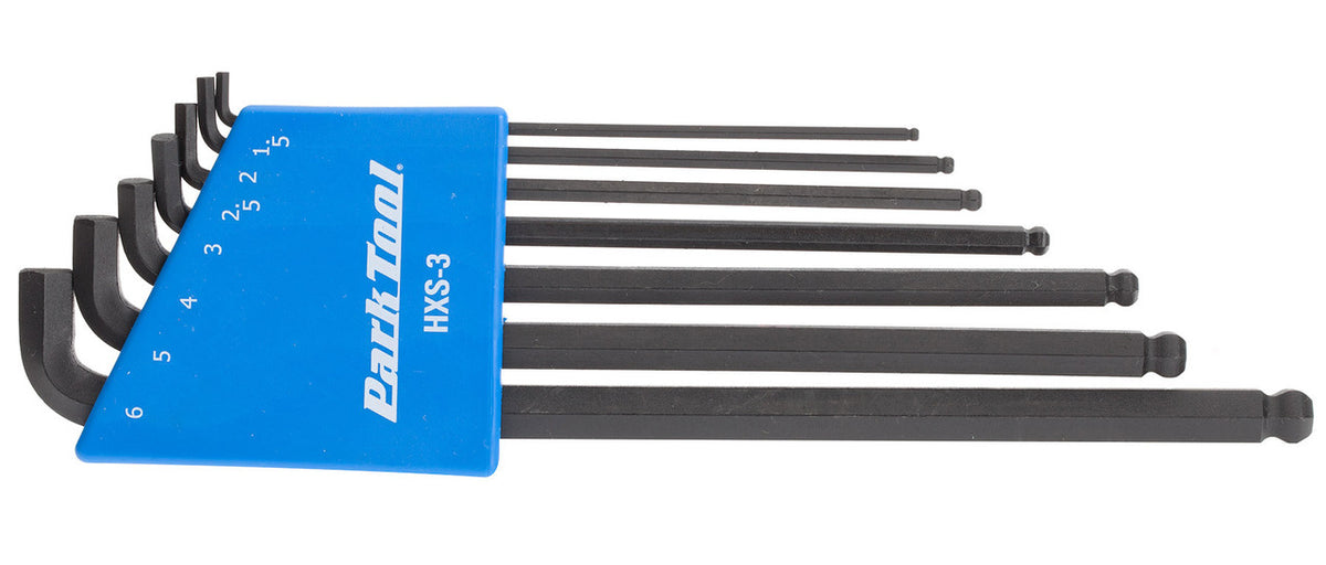 Park Tool HXS-3 Stubby Hex Wrench Set