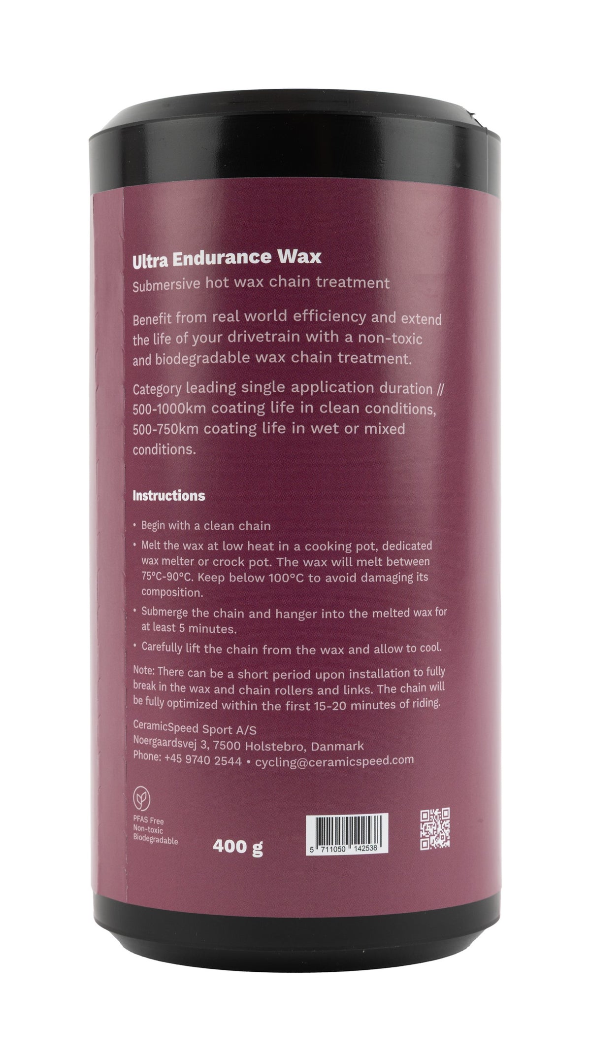 CeramicSpeed UFO Ultra Endurance Bicycle Chain Wax Kit