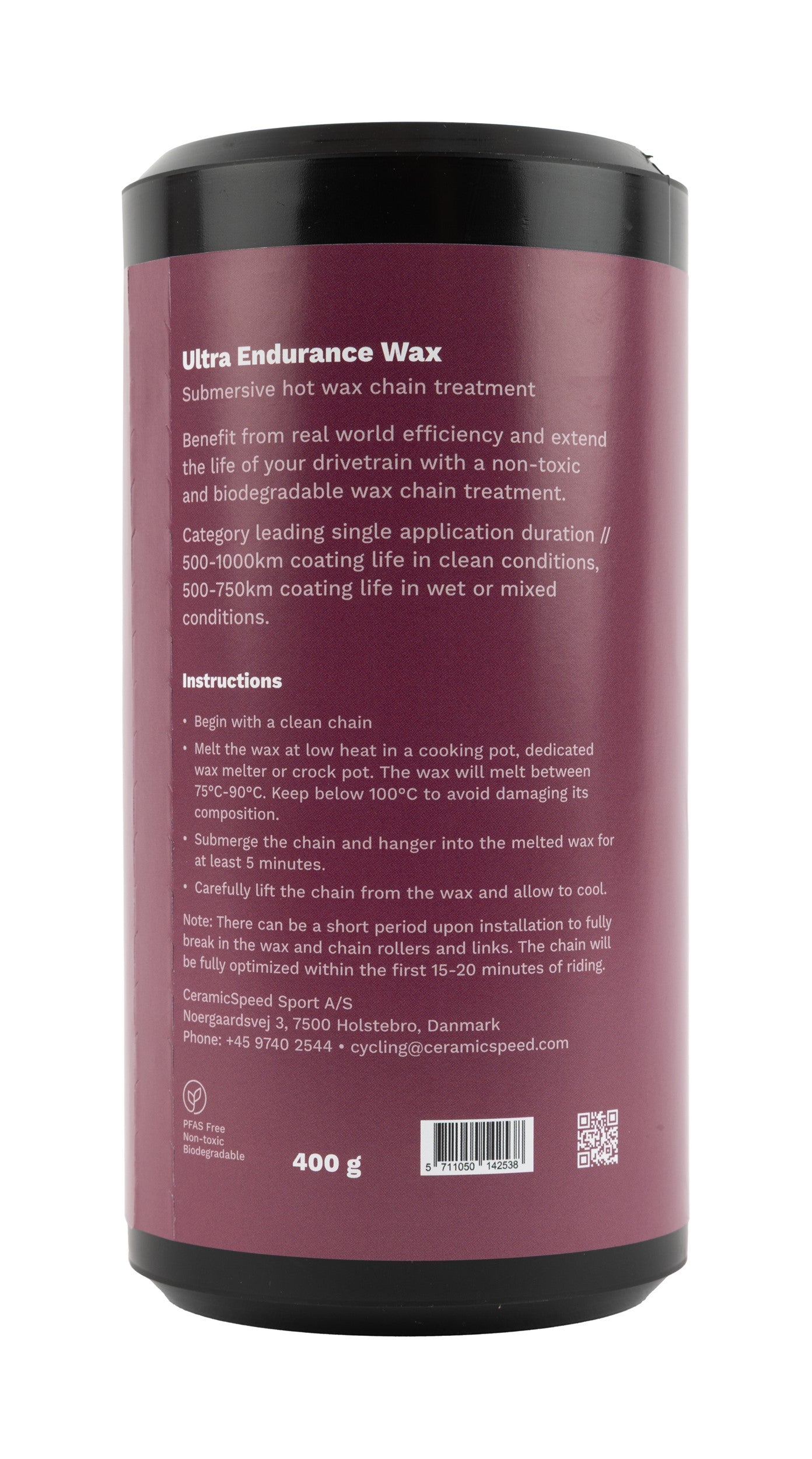 CeramicSpeed UFO Ultra Endurance Bicycle Chain Wax Kit