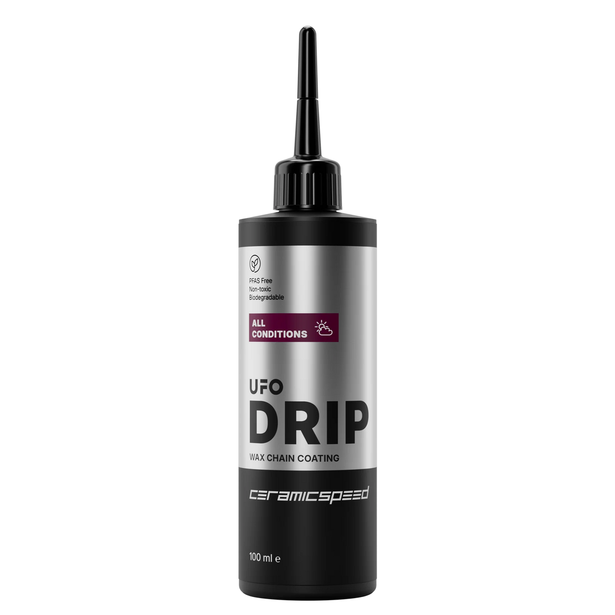 CeramicSpeed UFO Drip All Conditions Chain Wax Treatment 100ml for optimal performance with ceramicspeed chain wax treatment.