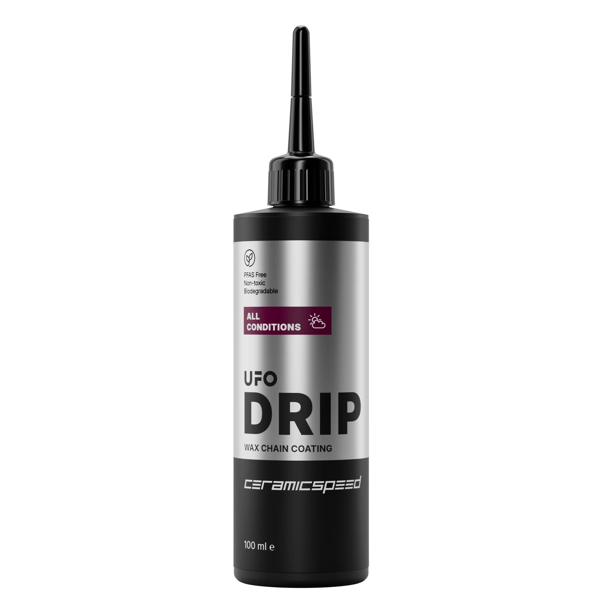 CeramicSpeed UFO Drip All Conditions Chain Wax Treatment 100ml for optimal performance with ceramicspeed chain wax treatment.