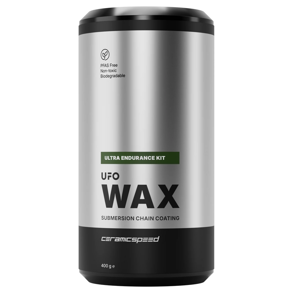 CeramicSpeed UFO Chain Wax Ultra Endurance Starter Kit 400g, ceramicspeed ultra endurance chain wax.
