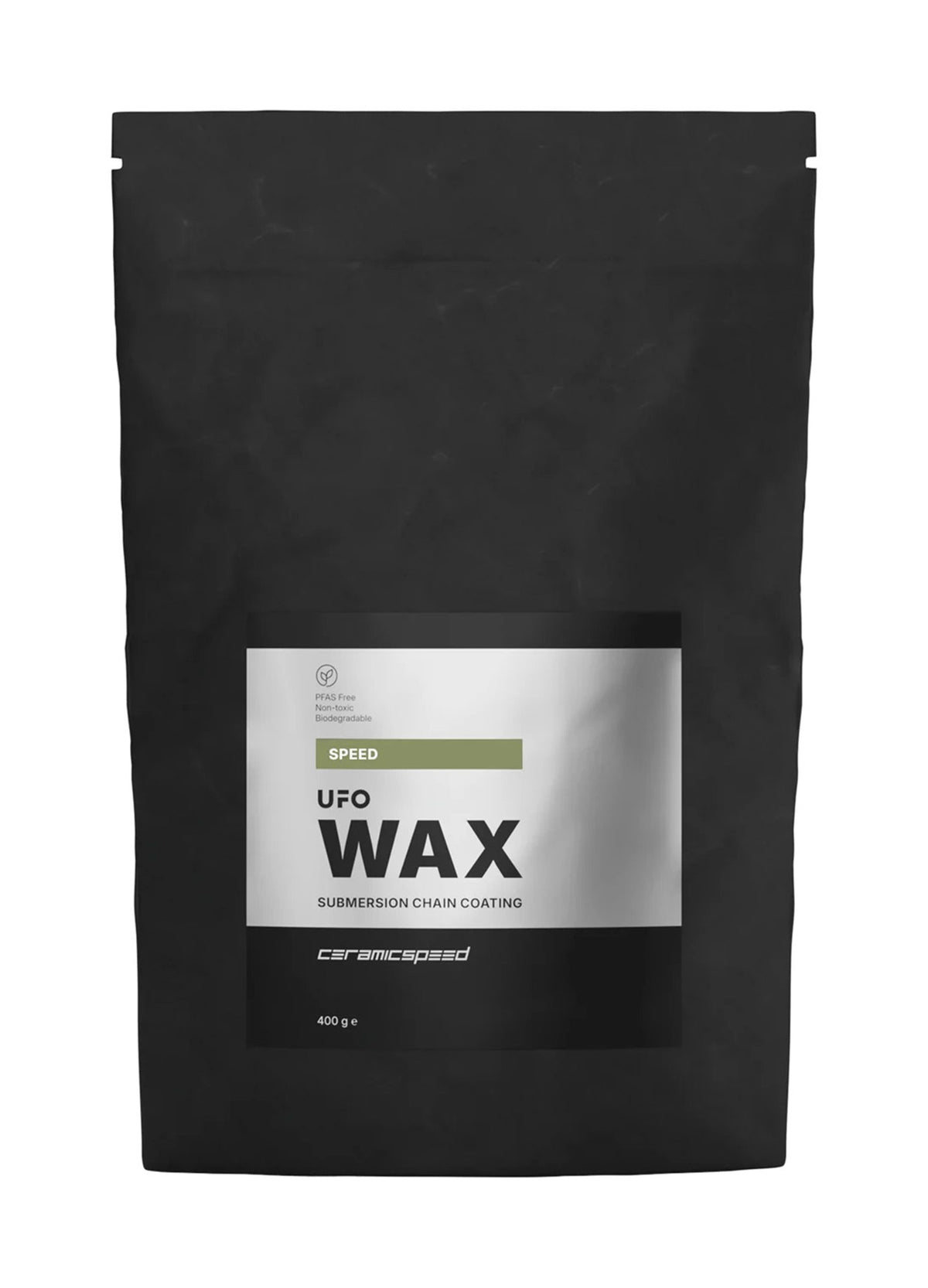 CeramicSpeed UFO Chain Wax Speed Bag, 400g CeramicSpeed chain wax lubricant for optimal chain performance.