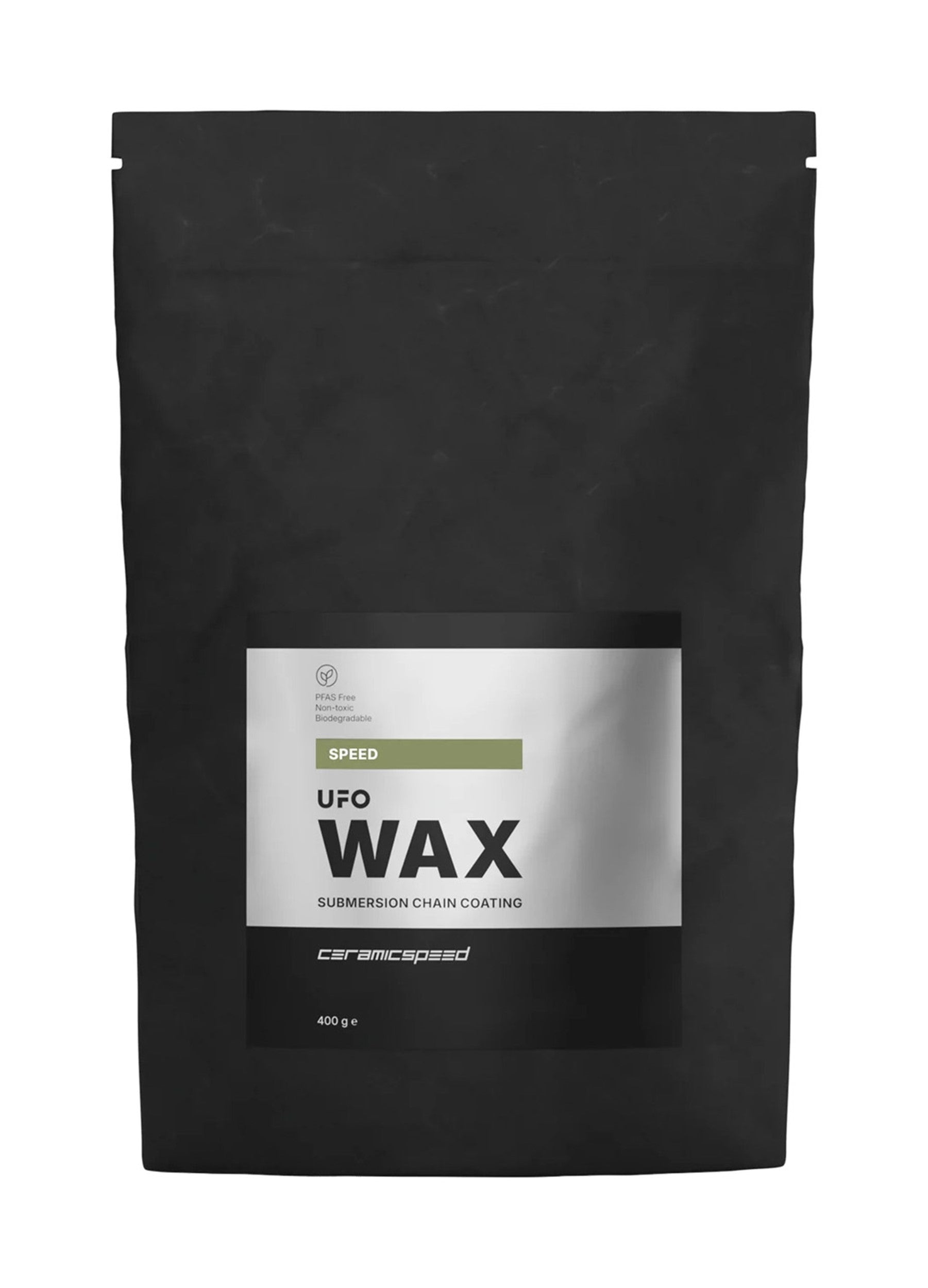 CeramicSpeed UFO Chain Wax Speed Bag, 400g CeramicSpeed chain wax lubricant for optimal chain performance.