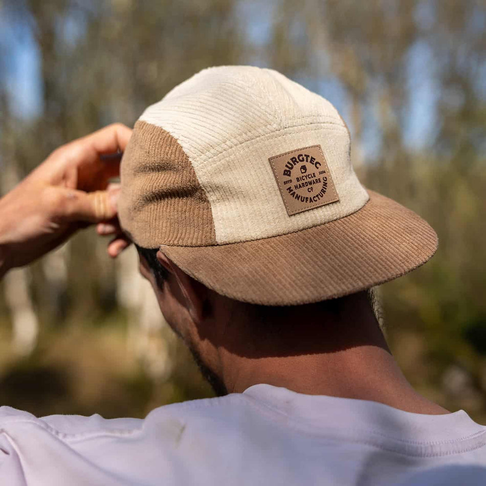 Burgtec Bandit Corduroy Five Panel Unisex Cap