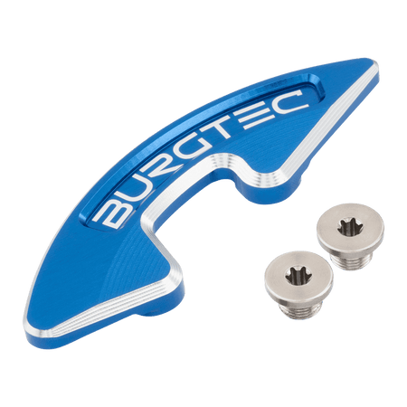 Burgtec Chainring Bash Guard, a crucial chainring bash guard for mountain biking, designed for durability and protection.