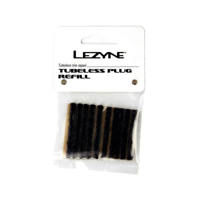 Lezyne Tubeless Plugs Refill Pack of 10 In Black