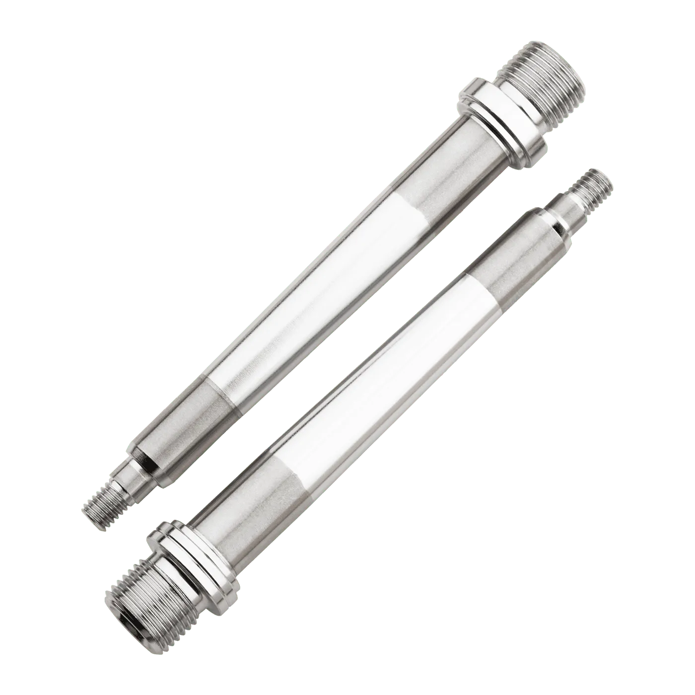 Upgrade your ride with Burgtec MK5 B-Rage Edition Pedal Axles, perfect replacements for your Penthouse Flat MK5 pedals.