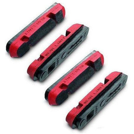 Campagnolo BR-BO500 Carbon Brake Pad Inserts For Brake Calipers 2000 Onwards 2x Pairs