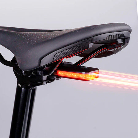 Ravemen CL01 USB Rechargeable Seat Rail / Seat Post Mount Rear Light - Smart Brake Detection