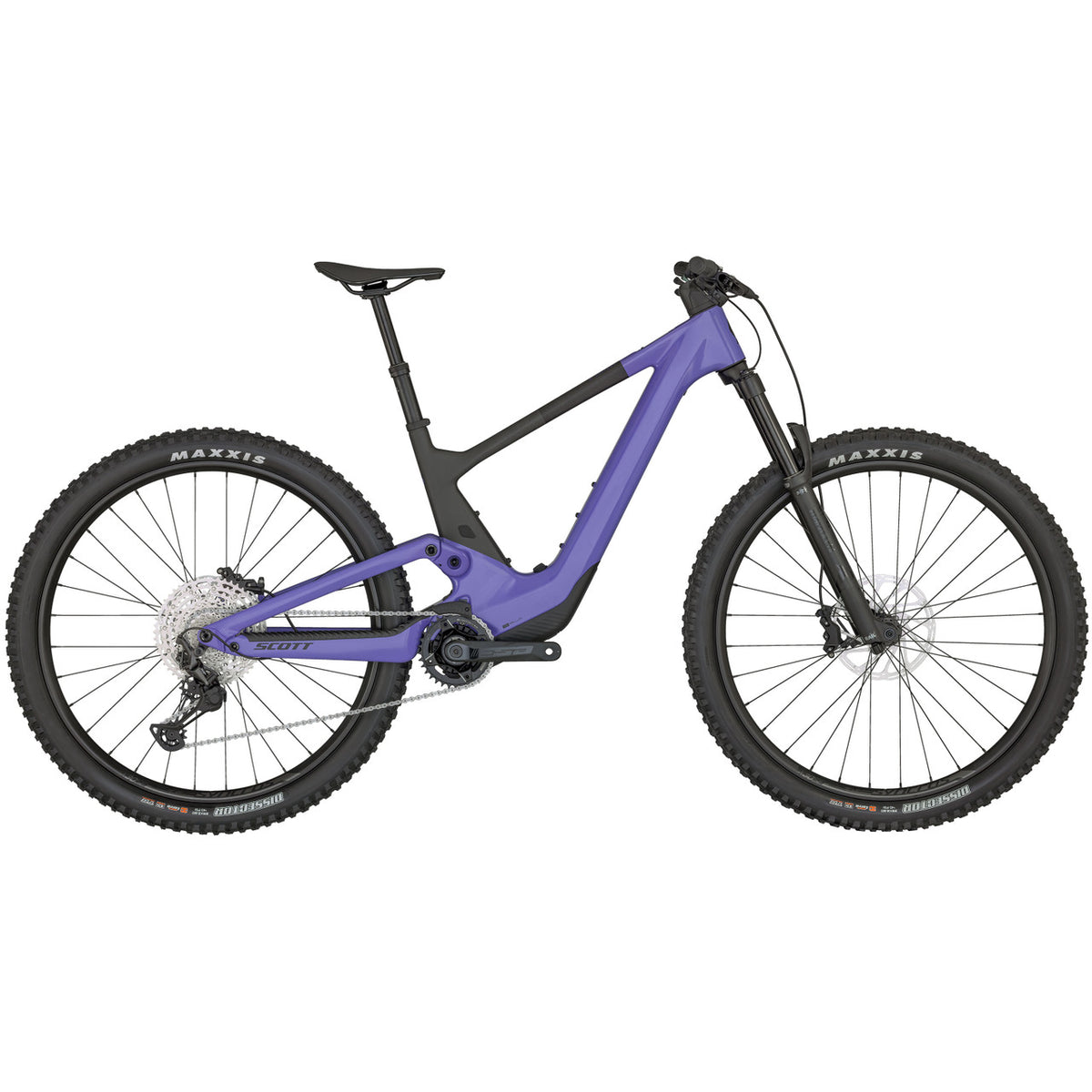 Scott Contessa Voltage eRide 910 Ladies Electric Full Suspension Mountain Bike | Peri Purple
