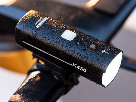 Ravemen K450 USB Rechargeable AI Nighttime 400 Lumen Bicycle Front Light