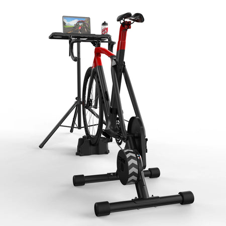 KOM Indoor Cycling Media Display Desk Adjustable Tripod Workstation