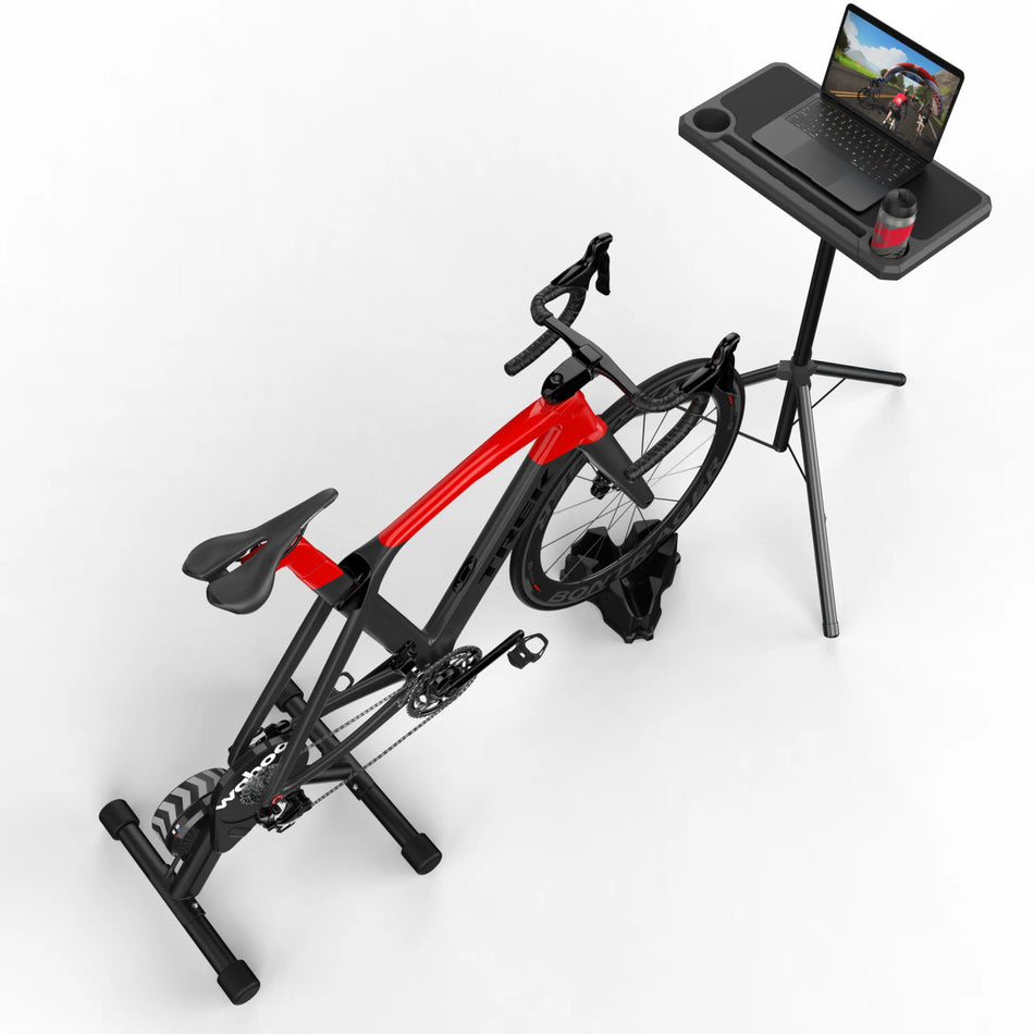 KOM Indoor Cycling Media Display Desk Adjustable Tripod Workstation