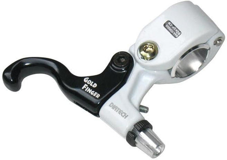Dia-Compe Tech 99 Goldfinger Single Brake Lever Right Hand In White/Black