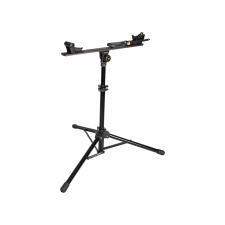 Topeak Prepstand X lightweight bike work stand with 4-way adjustment and solid base for home-shop and events.
