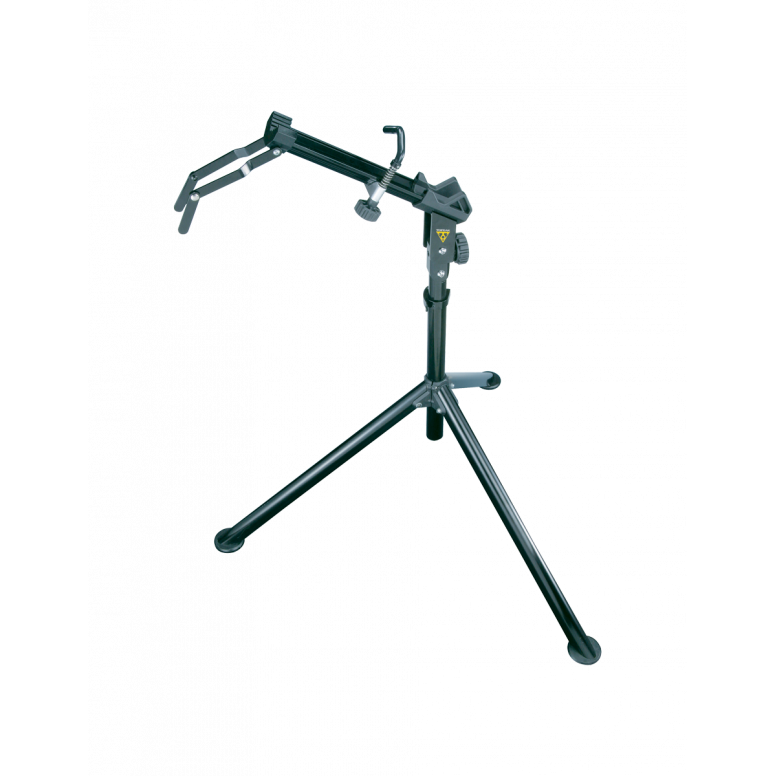 Topeak Prepstand Max bike work stand for home use, lightweight, adjustable, and foldable for easy storage.