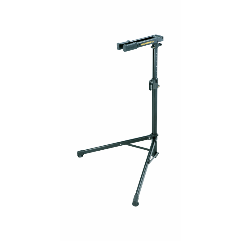 Topeak bike work stand, an adjustable and easy-to-use bike maintenance solution for home mechanics.