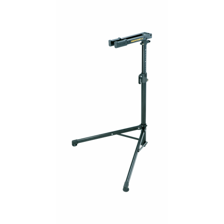 Topeak bike work stand, an adjustable and easy-to-use bike maintenance solution for home mechanics.