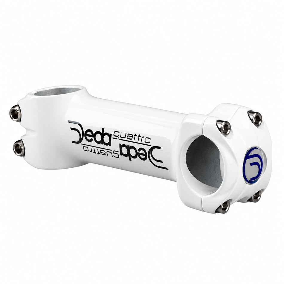 Deda Quattro 31.8mm Handlebar Stem In White