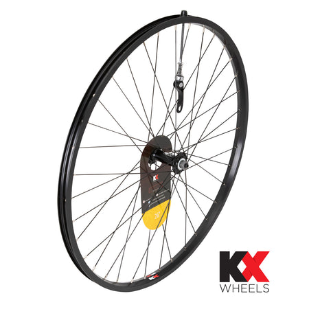 KX MTB 26" Singlewall Q/R Rim Brake Wheel Black Or Silver