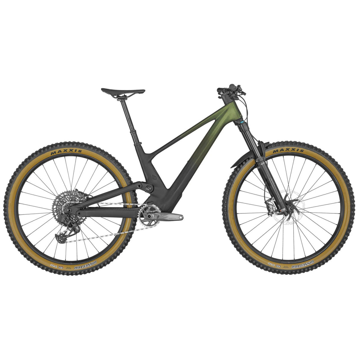 Scott Genius 910 Full Suspension Mountain Bike In Green Fade