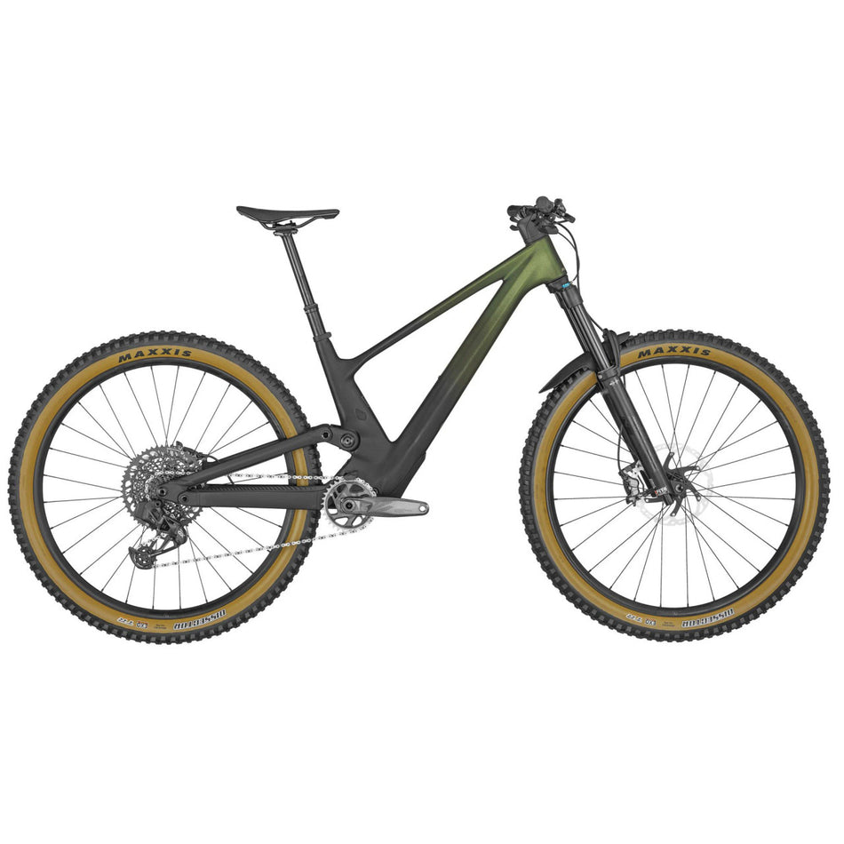 Scott Genius 910 Full Suspension Mountain Bike In Green Fade