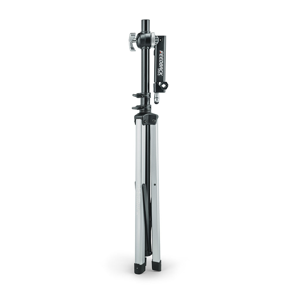 Feedback Sports Sport Mechanic 2.0 bike repair stand for DIY mechanics with adjustable height and compact design.