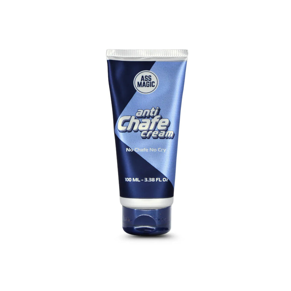 Ass Magic Anti Chafe Cream Tube 100ml - effective anti chafe cream for athletes to prevent chafing discomfort.