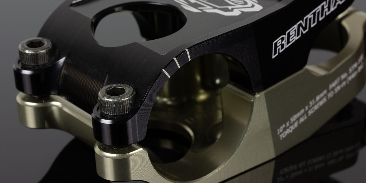 Renthal Duo 10 Degree 31.8mm MTB Stem | Black/Gold