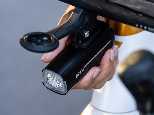 Ravemen K450 USB Rechargeable AI Nighttime 400 Lumen Bicycle Front Light