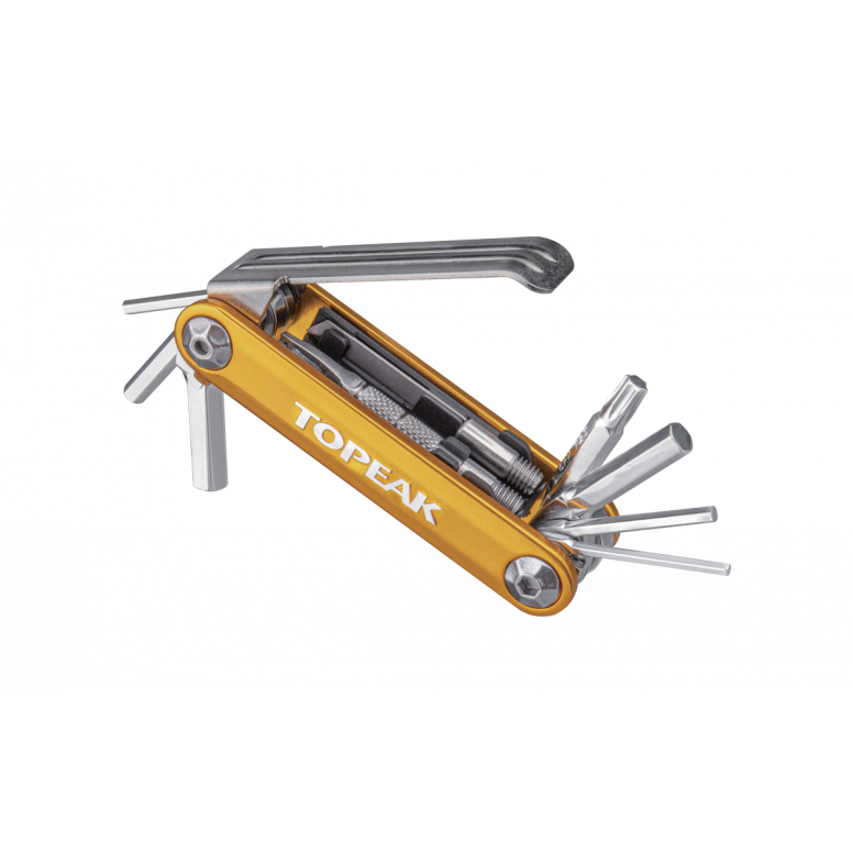 Topeak Tubi 11 Combo Tubeless Pocket 11 Function Multi Tool Gold