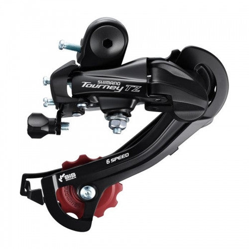 Shimano Tourney TZ500 6 Speed Rear Derailleur Direct Mount In Black