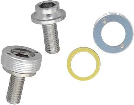 TA Self Extracting Crank Bolts & Dustcap Specialites Self Extracting Crank Bolts & Dustcap Aluminium Self extracting dust cap set 2030 T4 anodised alloy.