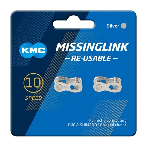 KMC Missing Link 10 Speed Chains - Shimano Pack of 2