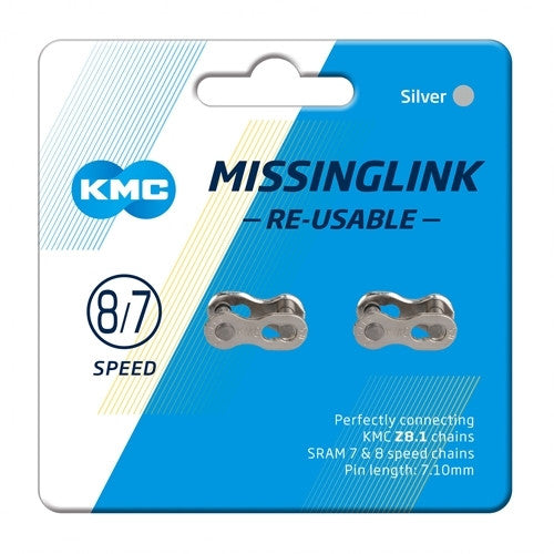 KMC Missing Link 7/8 Speed Chains - Shimano & Sram