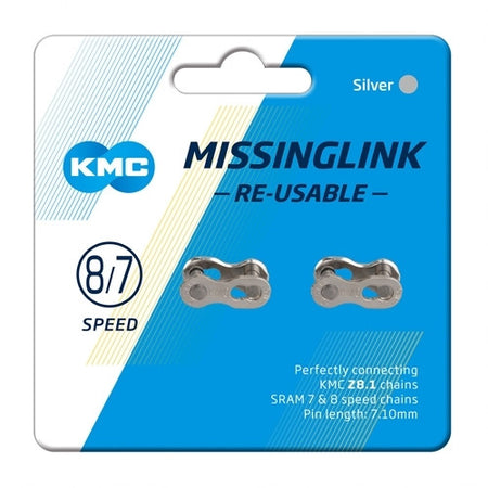 KMC Missing Link 7/8 Speed Chains - Shimano & Sram